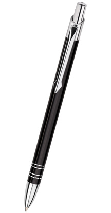 długopis metalowy - biały
