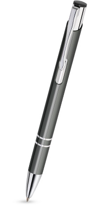 długopis metalowy - amarantowy