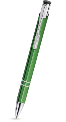 długopis metalowy - amarantowy
